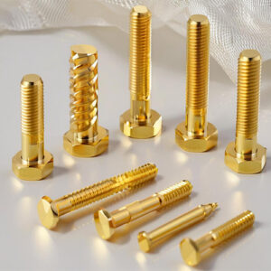 Screw Parts Brass CNC Turning Machining