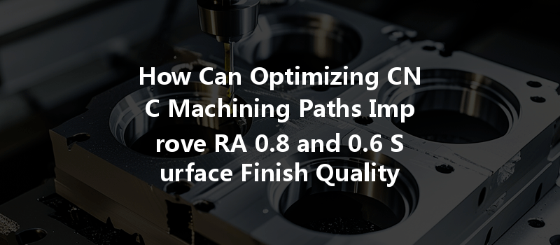 How Can Optimizing CNC Machining Paths Improve RA 0.8 and 0.6 Surface Finish Quality?