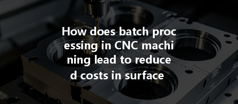 How Does Batch Processing In Cnc Machining Lead To Reduced Costs In Surface Treatment Processes?