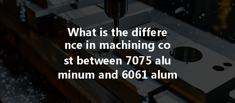 What Is The Difference In Machining Cost Between 7075 Aluminum And 6061 Aluminum Cnc Turning?