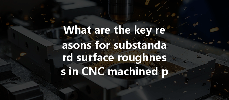 What are the key reasons for substandard surface roughness in CNC machined parts and how can improvements be achieved?