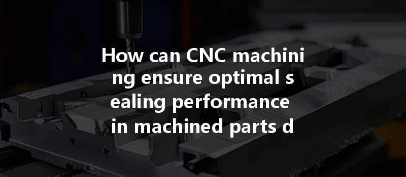 How can CNC machining ensure optimal sealing performance in machined parts during production?