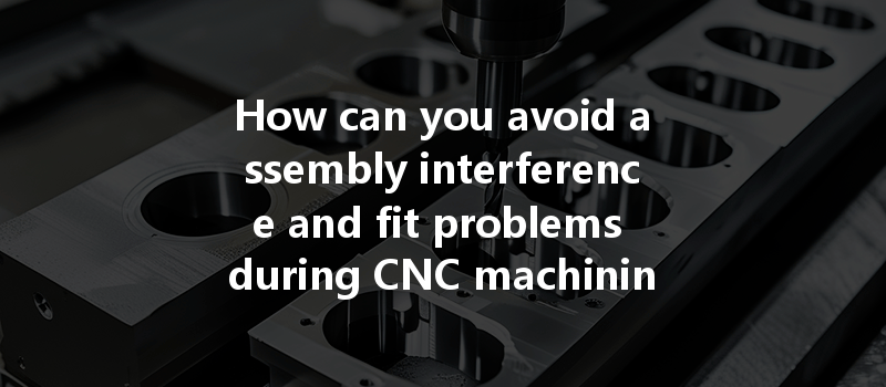 How Can You Avoid Assembly Interference And Fit Problems During Cnc Machining Processes?