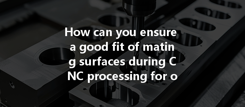 How Can You Ensure A Good Fit Of Mating Surfaces During Cnc Processing For Optimal Results?