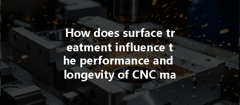 How does surface treatment influence the performance and longevity of CNC machined parts?