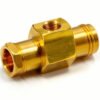 Brass Connector Cnc Parts Machining Custom Service