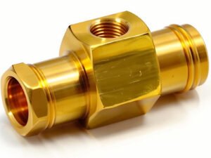 Brass Connector Cnc Parts Machining Custom Service