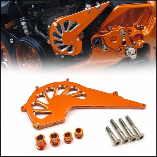 % posttitle % Parts-CNC-machining Motorcycle guard aluminum parts CNC machining customization