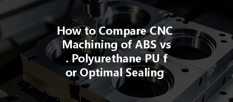 How To Compare Cnc Machining Of Abs Vs. Polyurethane Pu For Optimal Sealing Solutions?