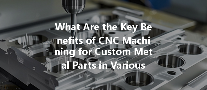 What Are The Key Benefits Of Cnc Machining For Custom Metal Parts In Various Industries?